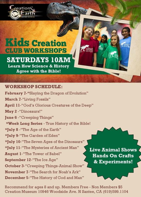 Creation Club for Kids 2015
